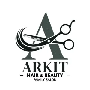 Arkit hair and beauty family salon logo
